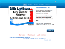 Tablet Screenshot of littlelighthousepreschool.com