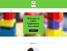 Tablet Screenshot of littlelighthousepreschool.org